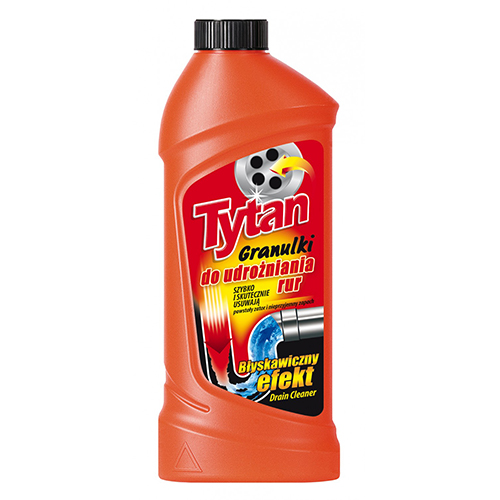 Засіб для чищення труб, TYTAN 800г, гранули